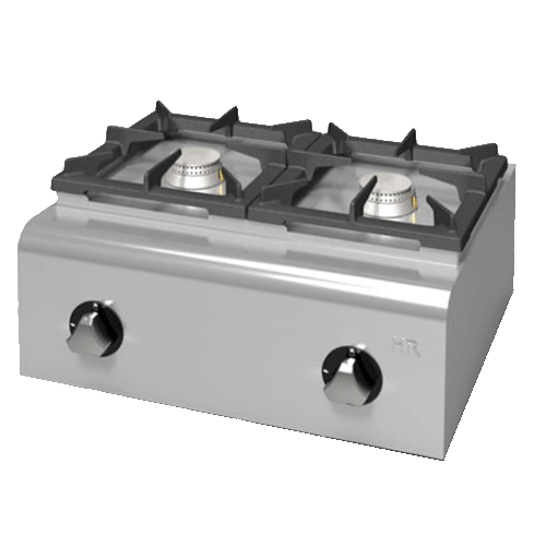 Fourneau à gaz FG600 feux de cuisson inox boutique en ligne boutik'inox clinox 974